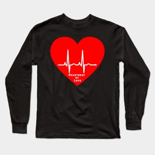 The Heartbeat Of Love Long Sleeve T-Shirt